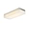 Dweled Dice 14in LED Rectangular Flush Mount 3000K in Brushed Nickel FM-40 - alternate 1